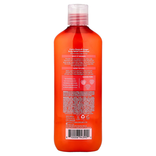 Cantu Guava Scalp Relief Conditioner 13.5oz | Soothes Itchy Dry Scalp