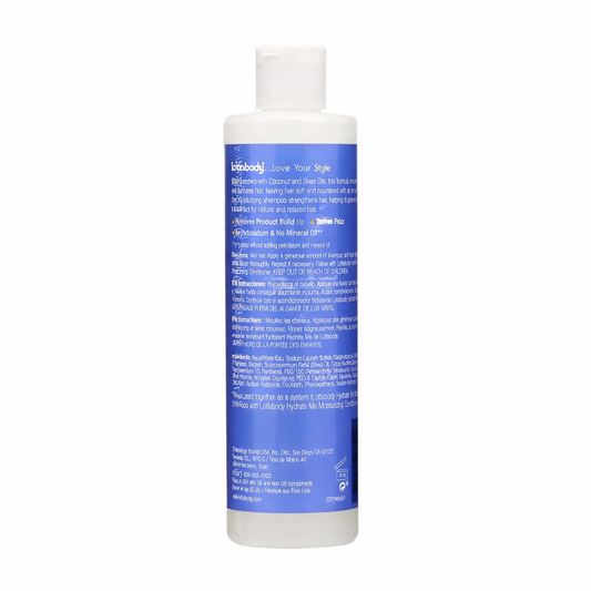 Lotta Body Coconut & Shea Oils Hydrate Me Moisturizing Shampoo 10.1oz | Soft & Shiny Hair