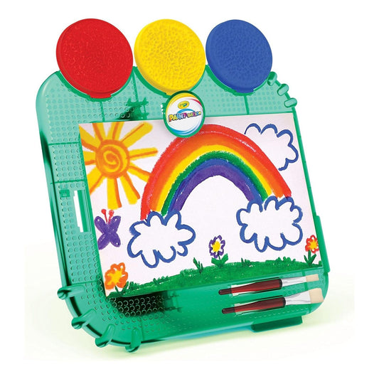 Crayola Paint-sation: Table Top Easel | No-Spill Painting Kit | Ideal for Kids Aged 3+