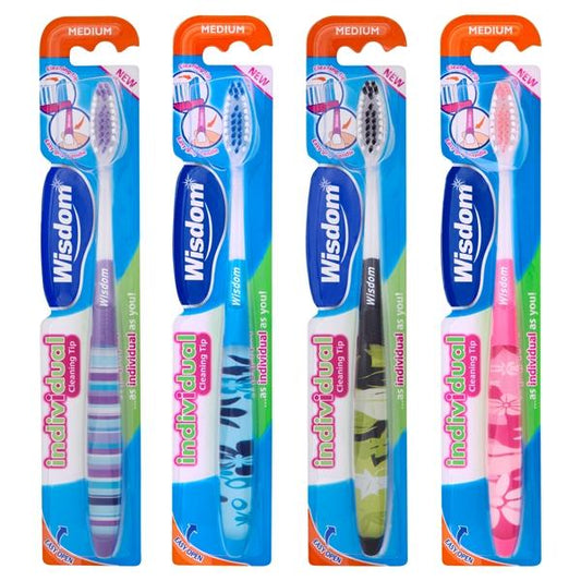 Wisdom Individual Cleaning Tip Toothbrush