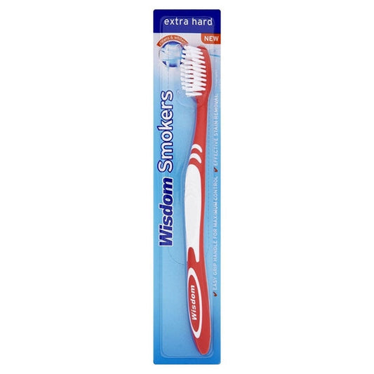 Wisdom Smokers Extra Hard Bristles Toothbrush