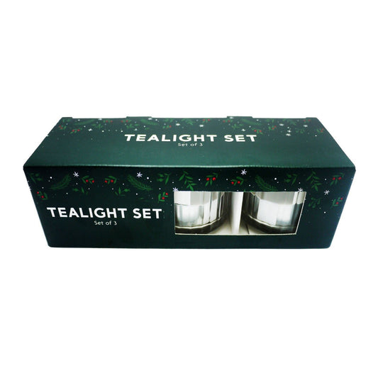 Tealight Holder Gift Set 3 Pack