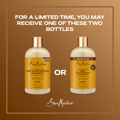 Shea Moisture Raw Shea Butter Deep Moisturizing Shampoo 384ml | 3X Moisture