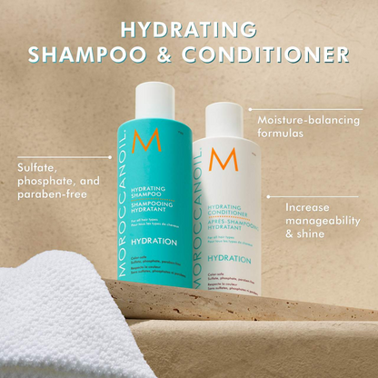 Moroccanoil Hydrating Shampoo 500ml | Moisturize & Restore Dry, Dehydrated Hair