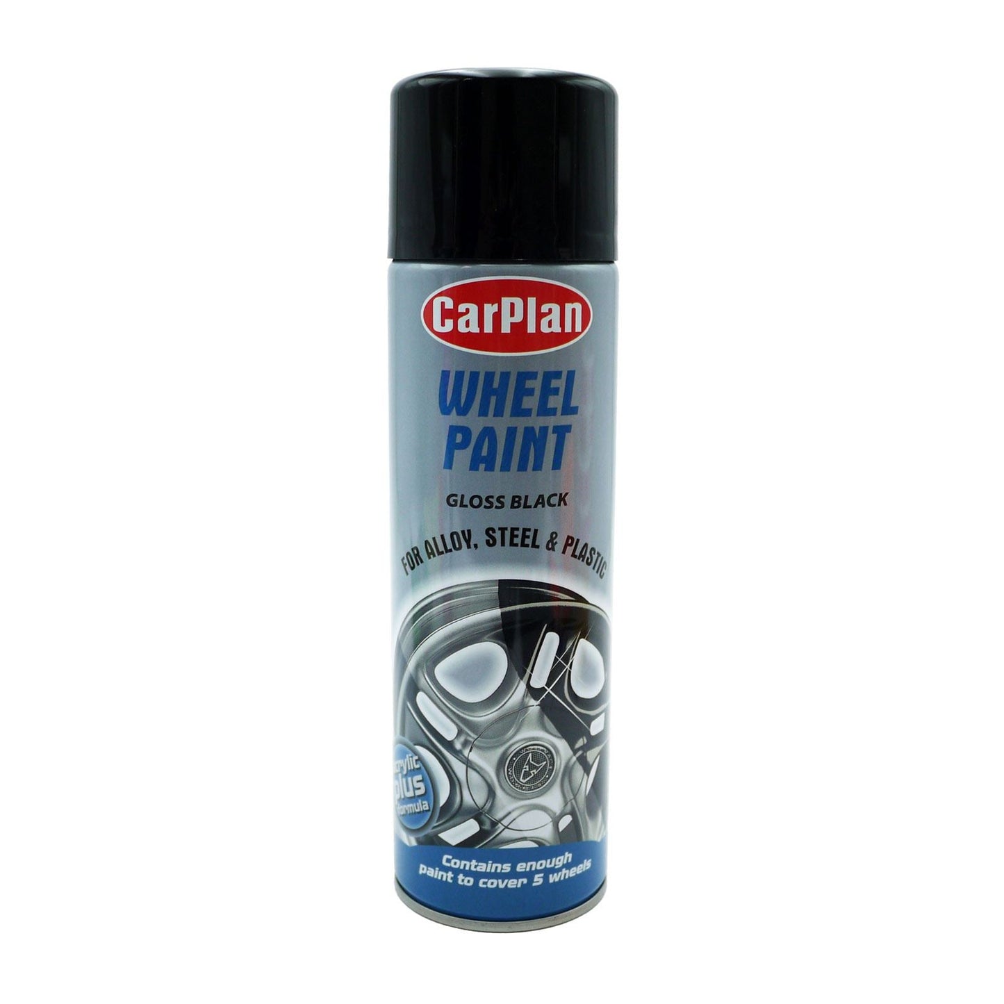 Carplan Wheel Gloss Black 500ml