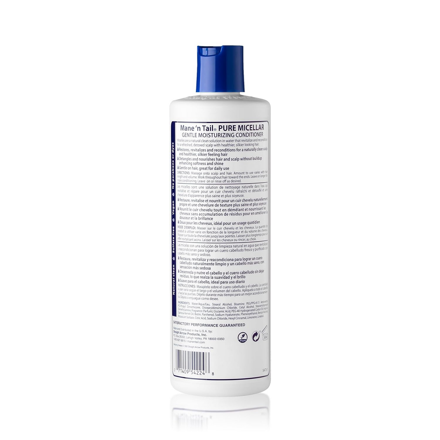 Mane N Tail Biotin Infused Micellar Conditioner 12oz | Detangle & Strengthen Hair