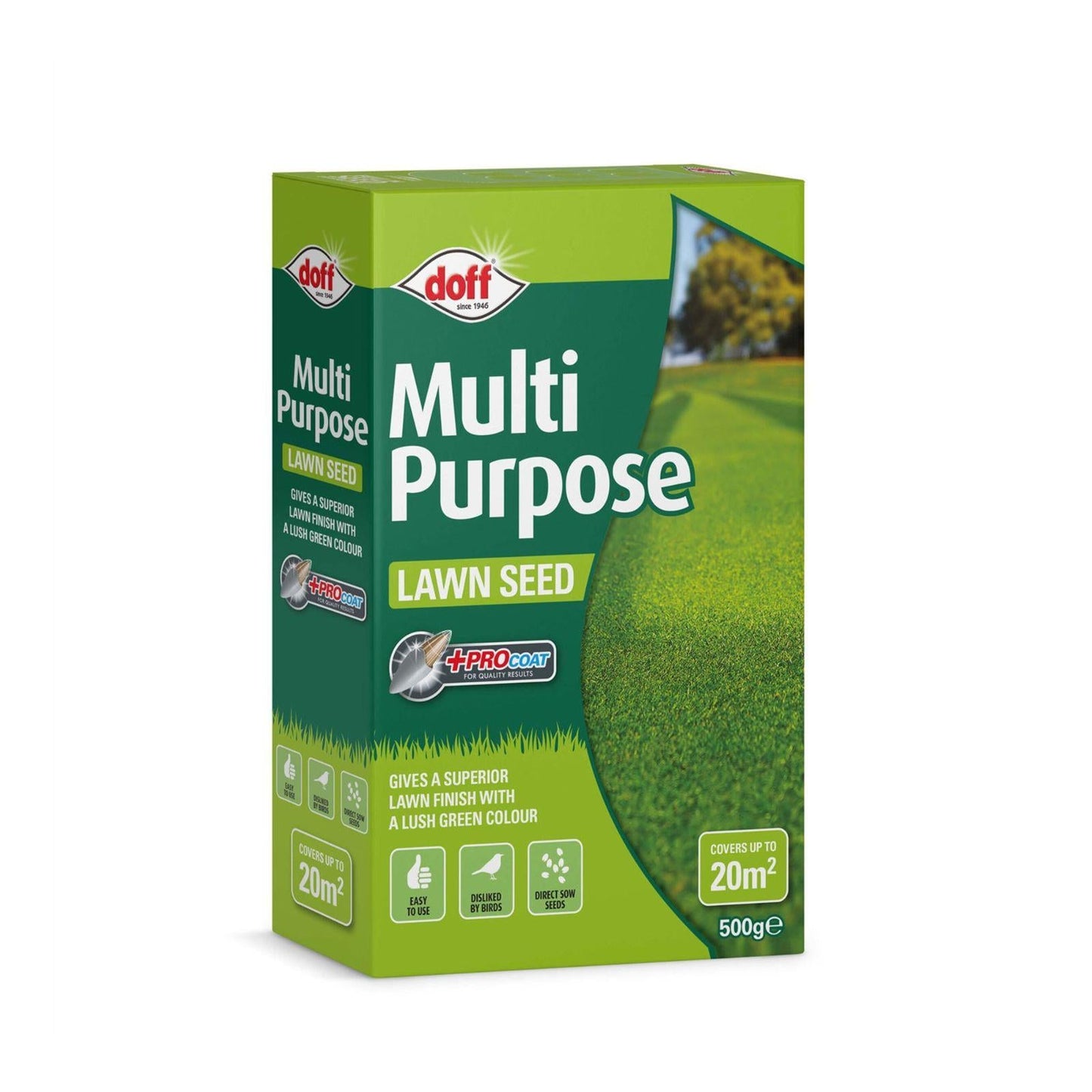 Doff Multipurpose Lawn Seed Plus Procoat - 500g
