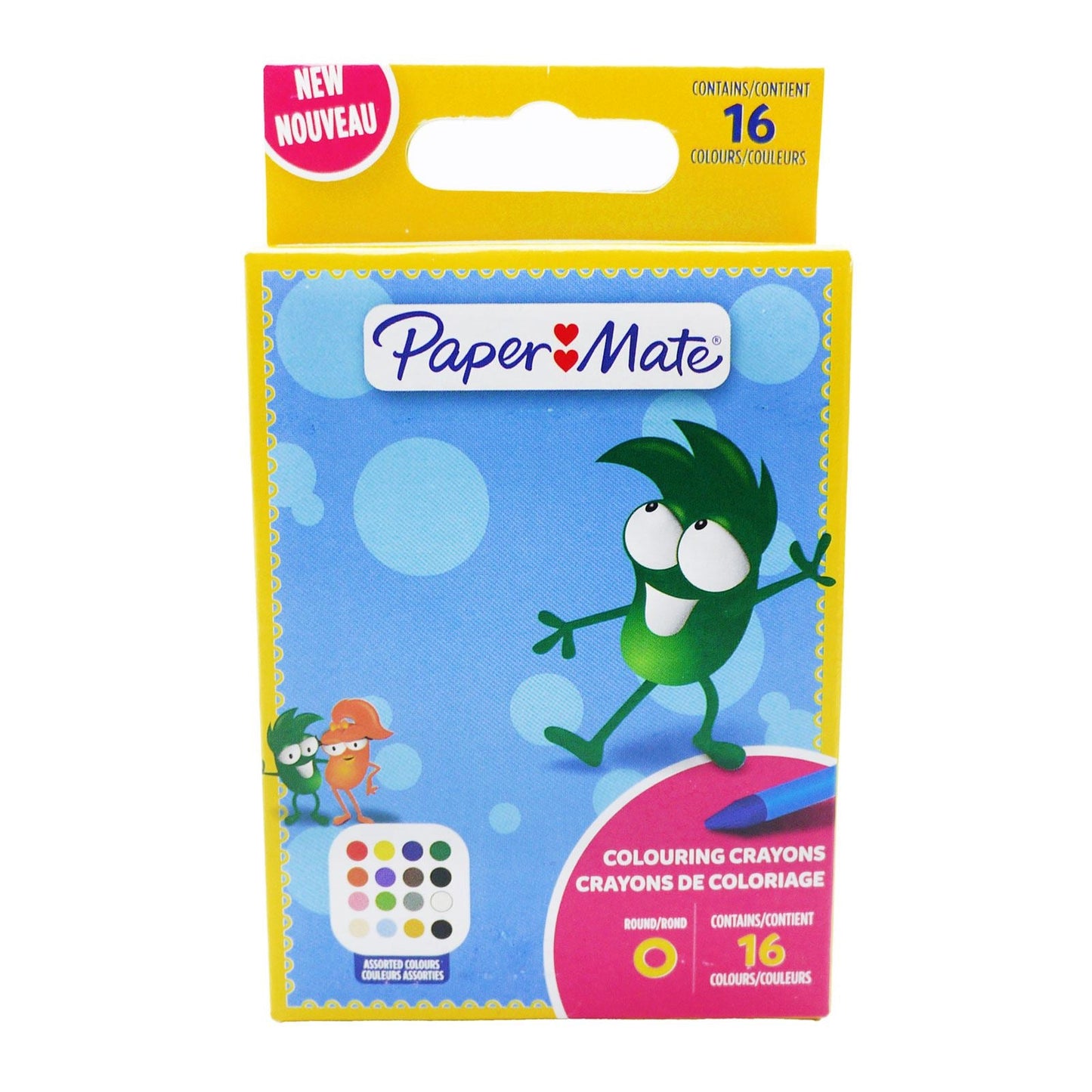 Papermate Wax Crayons Pack of 16