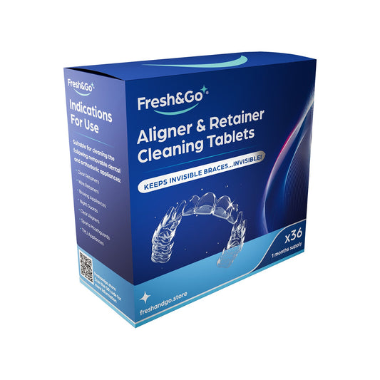 Fresh & Go Aligner and Retainer Cleaning Tablets (36's)
