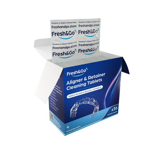 Fresh & Go Aligner and Retainer Cleaning Tablets (36's)