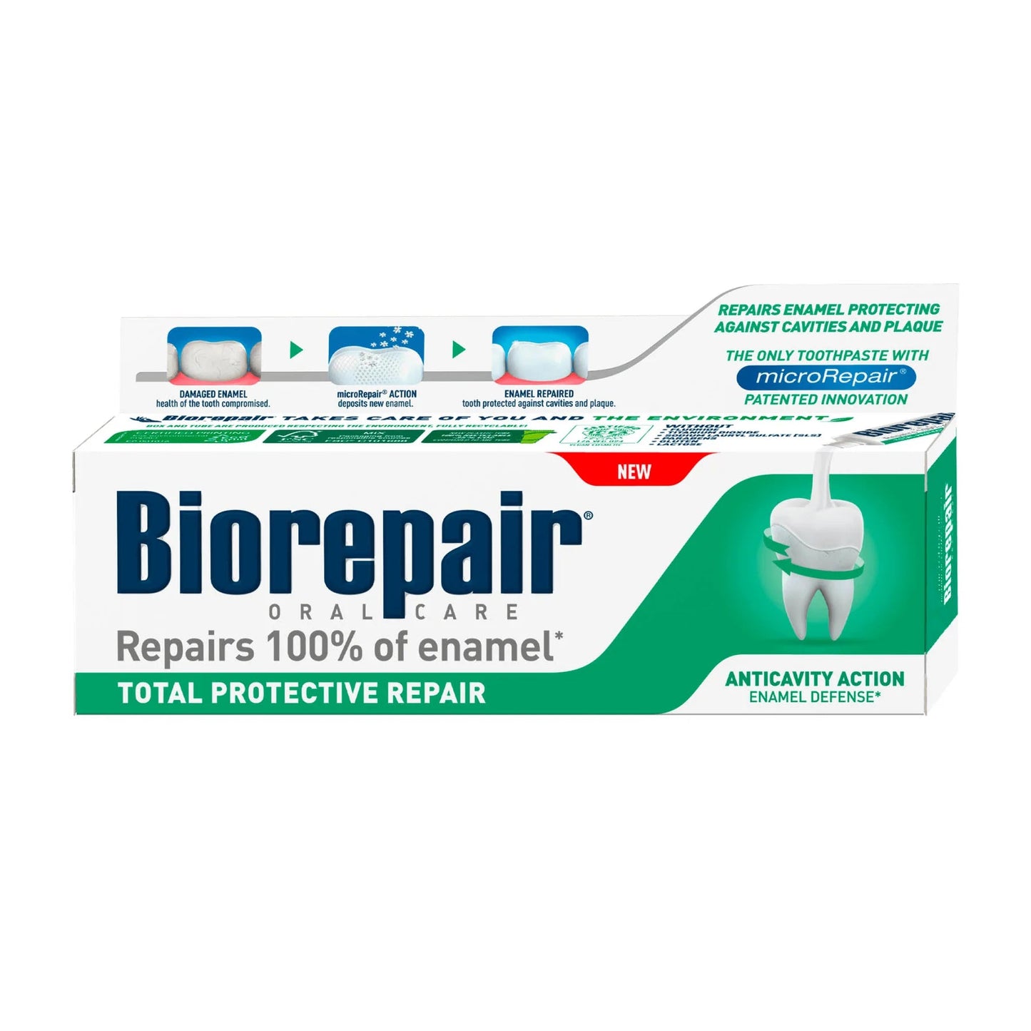 Biorepair Total Protective Repair Toothpaste 75ml