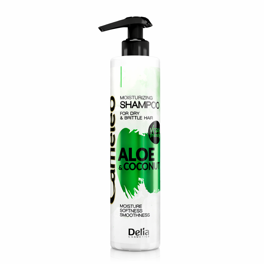 Cameleo Aloe & Coconut Moisturizing Shampoo 250ml | Hydrate & Revive Dry Hair