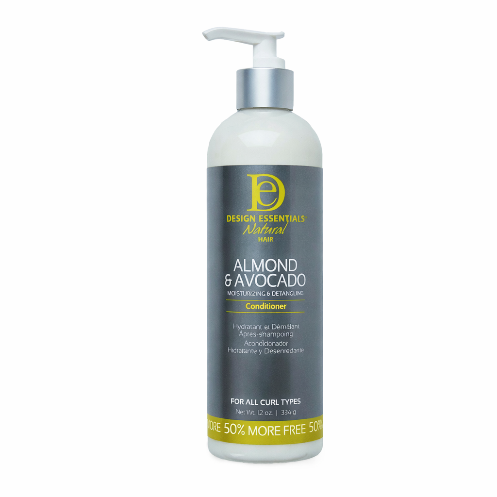 Design Essentials Natural Almond & Avocado Moisturizing & Detangling Conditioner 12oz