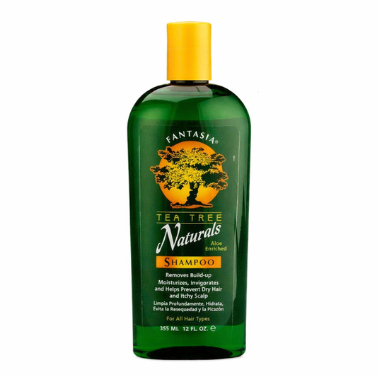 Fantasia Tea Tree Naturals Aloe Enriched Shampoo 12oz | Hydrate & Refresh Scalp