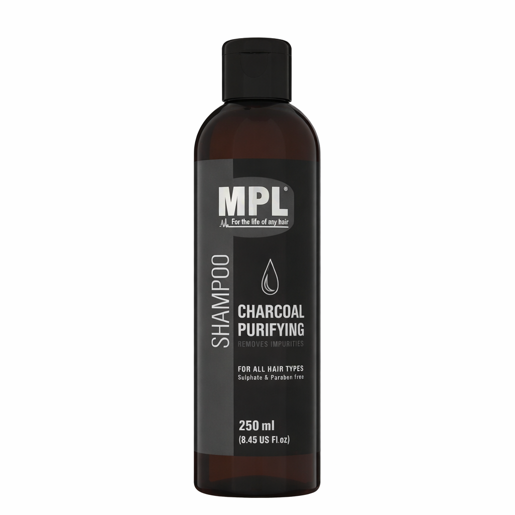 MPL Charcoal Purifying Shampoo 250ml | Detox & Purify All Hair Types