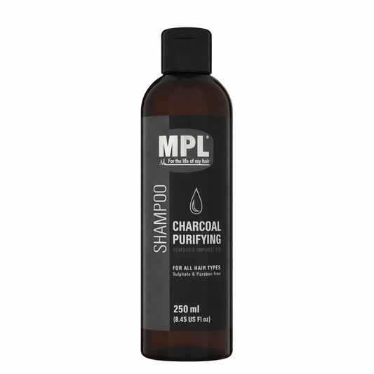 MPL Charcoal Purifying Shampoo 250ml | Detox & Purify All Hair Types