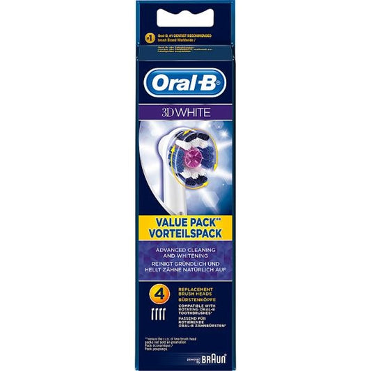 Oral-B 3D White Heads 4Pk