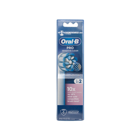 Oral-B Toothbrush Replacement Heads Sensitive Clean 2's