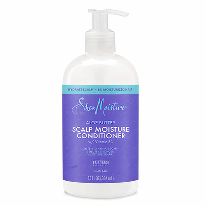 Shea Moisture Aloe Butter Scalp Moisture Conditioner 13 fl oz | Hydrate & Strengthen Hair