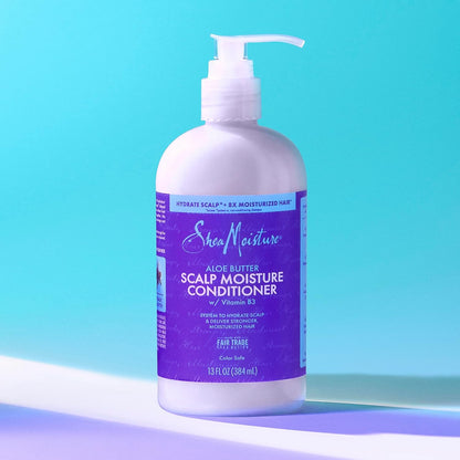 Shea Moisture Aloe Butter Scalp Moisture Conditioner 13 fl oz | Hydrate & Strengthen Hair