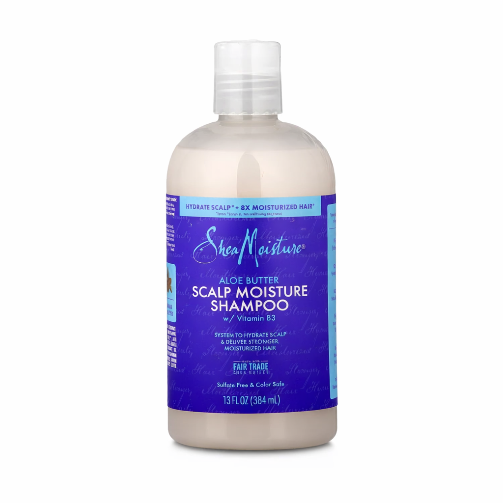 Shea Moisture Aloe Butter Scalp Moisture Shampoo 13 fl oz | Hydrate & Strengthen Hair