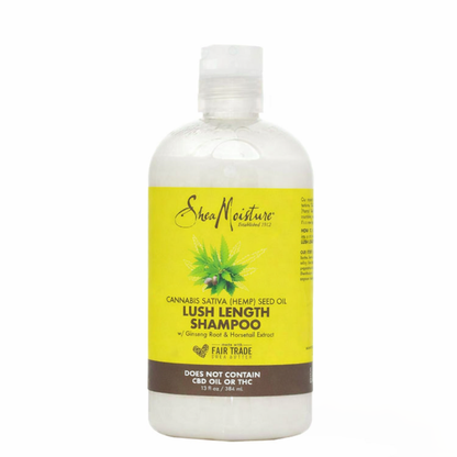 Shea Moisture Cannabis Sativa Hemp Seed Oil Lush Length Shampoo 384ml