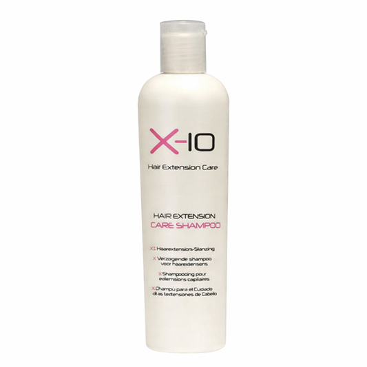 X-10 Hair Extension Care Shampoo 250ml | Gentle Cleansing & Detangling for Extensions