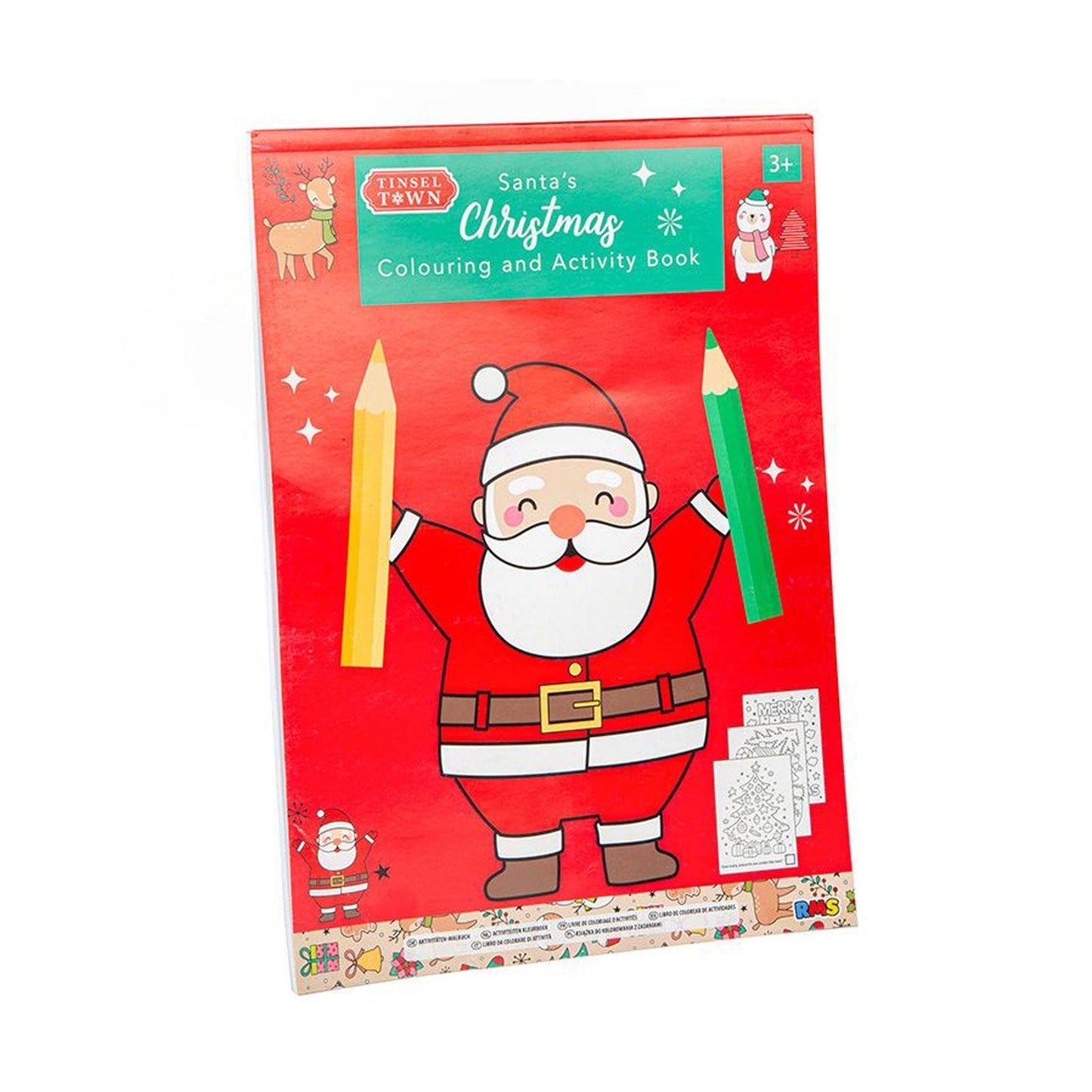 Christmas Santa Colouring & Sticker book