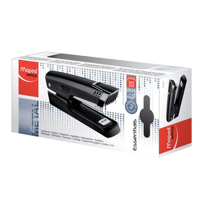 Maped Office Essentials Half Strip Metal Stapler (20 sheets)