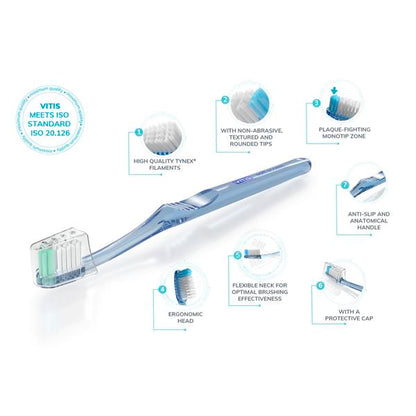 VITIS Access Toothbrush - Soft inc: 15ml Gingival Toothpaste