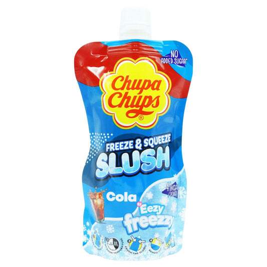 Chupa Chups Freeze & Squeeze Slush Cola Flavor 250ml (Box of 12)