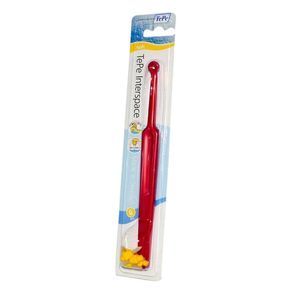 TePe Interspace Brush |Single Tufted Brush + 12 Refills