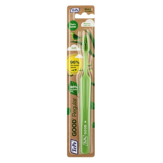 TePe GOOD Regular Soft Toothbrush | Sustainable Oral Care