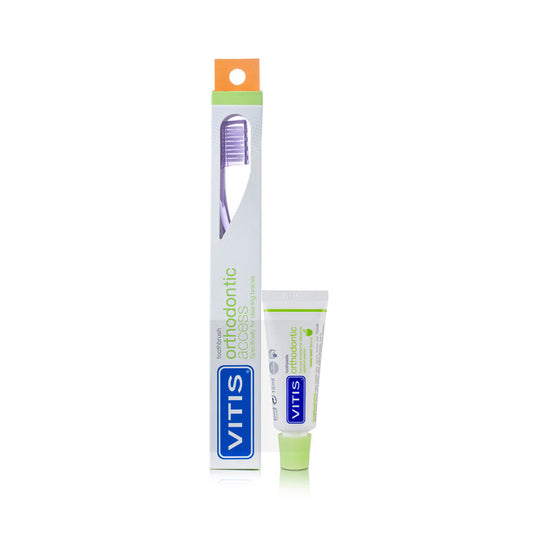 VITIS Orthodontic Access Toothbrush inc: 15ml Orthodontic Toothpaste