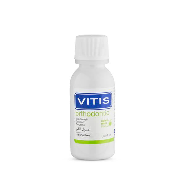 VITIS Orthodontic Travel Kit - Toothbrush, Mouthwash, Wax