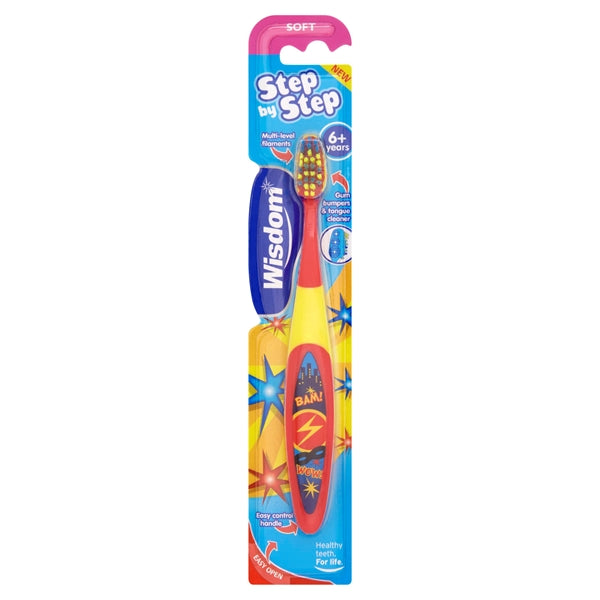 Wisdom Step by Step Baby Toothbrush | Kids Toothbrush