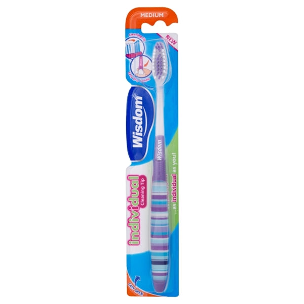 Wisdom Individual Cleaning Tip Toothbrush