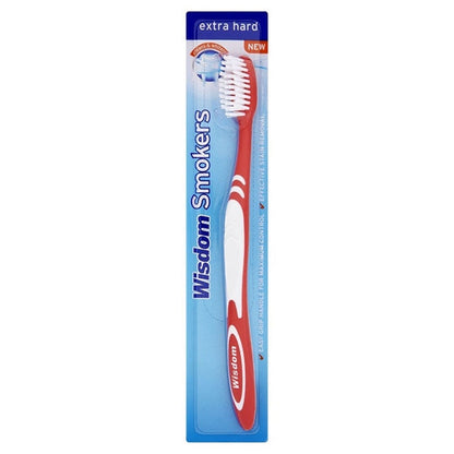 Wisdom Smokers Extra Hard Bristles Toothbrush