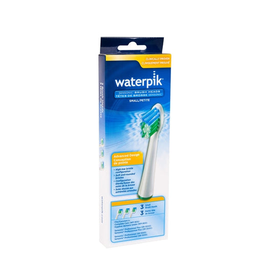 Waterpik Sensonic Small Replacement Brush Heads 3's